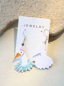 1 Đôi bông tai acrylic thanh lịch dành cho nữ, in hình thiên nga ba lê, và rất duyên dáng. - Nhiều màu - Xem 9