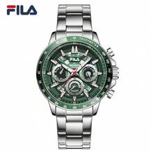 FILA Men's Sports Chronograph Watch, 6 Hands Multi-Dial, Stainless Steel Strap, Water Resistant - one-size - View 8
