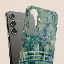 Funda para teléfono con diseño del Puente Japonés de Claude - Multicolor - Ver 4