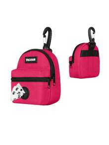 Multi-Color Dog Treat Bag Set, Dog Poop Bag Dispenser, Suitable For Leash, Pet Snack Container With Inner Bag, Fit For Small Dogs, Great For Training And Walking, Hands-Free Dog Waste Bag Dispenser, Dog Travel Accessories - Multicolor - View 6