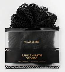 African Net Sponge Authentic - Exfoliating Back Scrub Bath Sponge With Knots - Afro Scrub Body Scrubber Exfoliator Washcloth - African Body Care Daily Use Shower Essentials - Purple - View 3