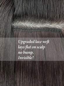 Bộ 7 miếng tóc nối kẹp bằng chất liệu tổng hợp, dài từ 18-32 inch, dày và trông tự nhiên, màu đen. - Màu đen tự nhiên - Xem 7