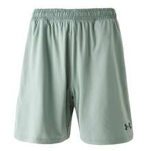 Under Armour 男款 UA -1 訓練短褲，舒適簡約戶外運動短褲，適合日常通勤，6010757-348 - 石灰綠 - 查看 1