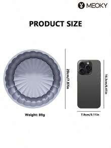 1PC Silicone Cake Mold – 20cm/8 Inch,25cm/10 Inch Round Baking Pan, Easy To Use And Clean, Available In Multiple Colors, Ideal For Cakes, Weddings, Birthdays & Celebrations - Multicolor - View 19