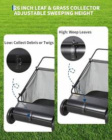 Cleaning Cart & Accessories - Black - View 8