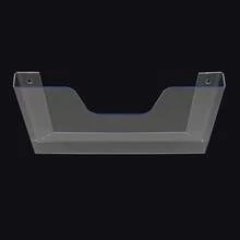 Pos Display Shop Prospekthalter / Prospekthalter / Arbeitsblatthalter / Menühalter / Zeitschriftenhalter / Spender / Display / Tasche, A3 Querformat, transparentes Acryl DCZE - 1 - Übersicht 2