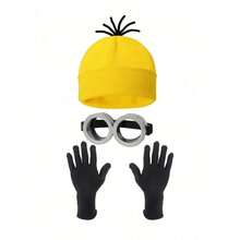 Yellow Hat, Glasses, Tutu Skirt, Suspender Halloween Costume Accessories Set, Suitable For Holiday Parties, Funny Events, Birthday Gifts - Multicolor - View 11