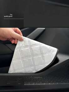 Universal Car Steering Wheel Cover - Heat Shield, Sun Protection, High-Temperature Resistant, Anti-Glare Design, Suitable For Various Models, SUVs And Sedans - A - View 6