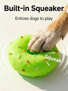 3件装狗狗磨牙玩具，耐用型磨牙玩具，适合中小型犬，宠物训练发声玩具 - 彩色 - 查看 3