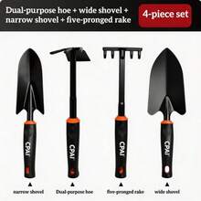3/4/5pcs 2-In-1 Gardening & Beach Multifunctional Tool Set | Heavy Duty Tool Kit | Multipurpose Shovel & Rake Set For Planting, Digging, Shell Collecting And Beach Strolling - A - View 17