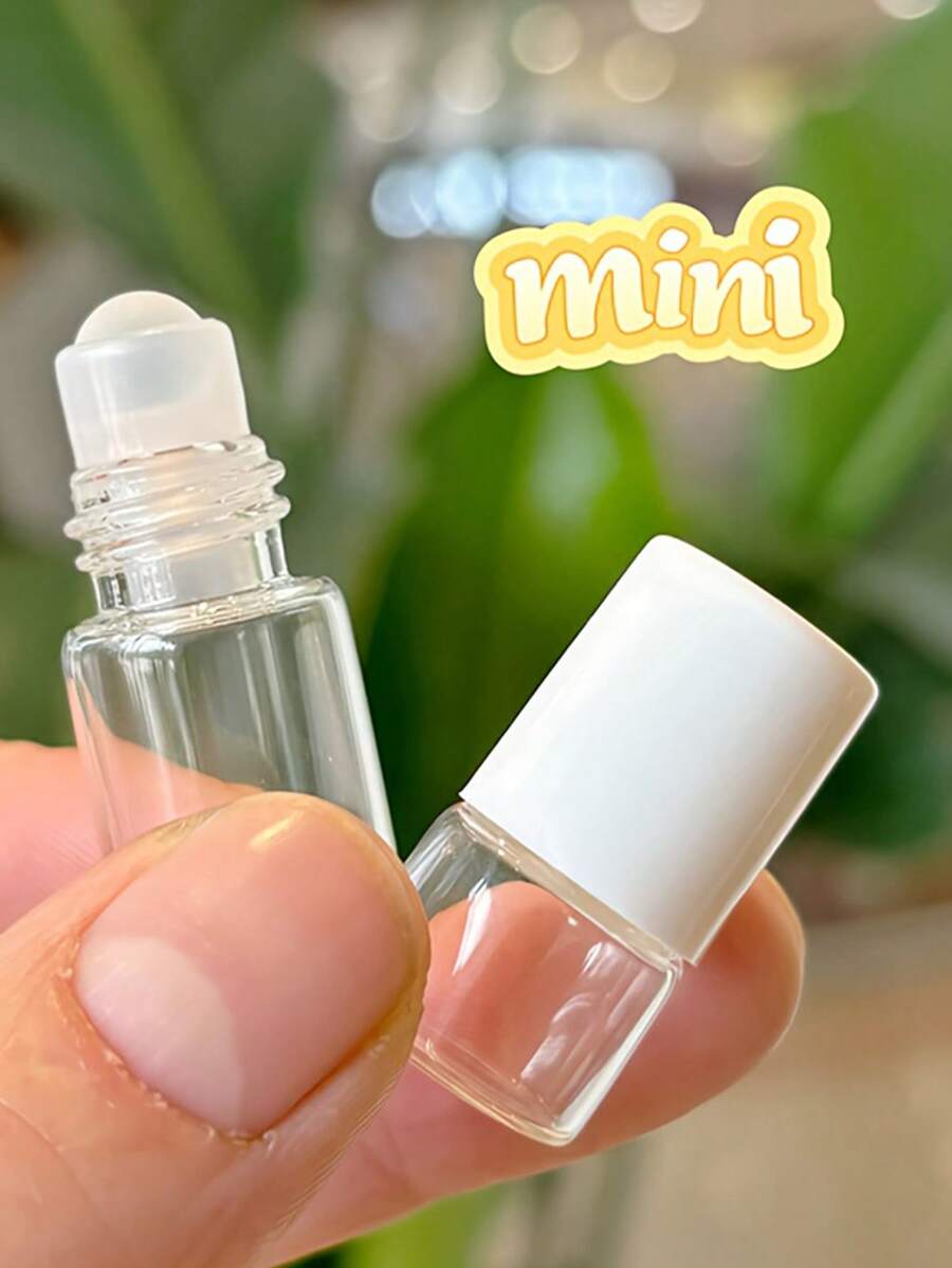 Rollerball Set For Bottles: Each Rollerball Holds 0.03 Oz And Features A 2mm Ball Design, Rollerball Bottle - Essential Oil Sample Vial / Light-Blocking Perfume Decanting Bottle, Perfect For Travel-Sized Perfumes, Essential Oils, Or Skincare Samples, Allowing For Easy Refills While On The Go - Multicolor - View 1