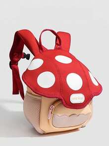 1 pieza Mochila mini con diseño lindo de seta, estilo único para niños pequeños, niños y niñas - Multicolor - Ver 7