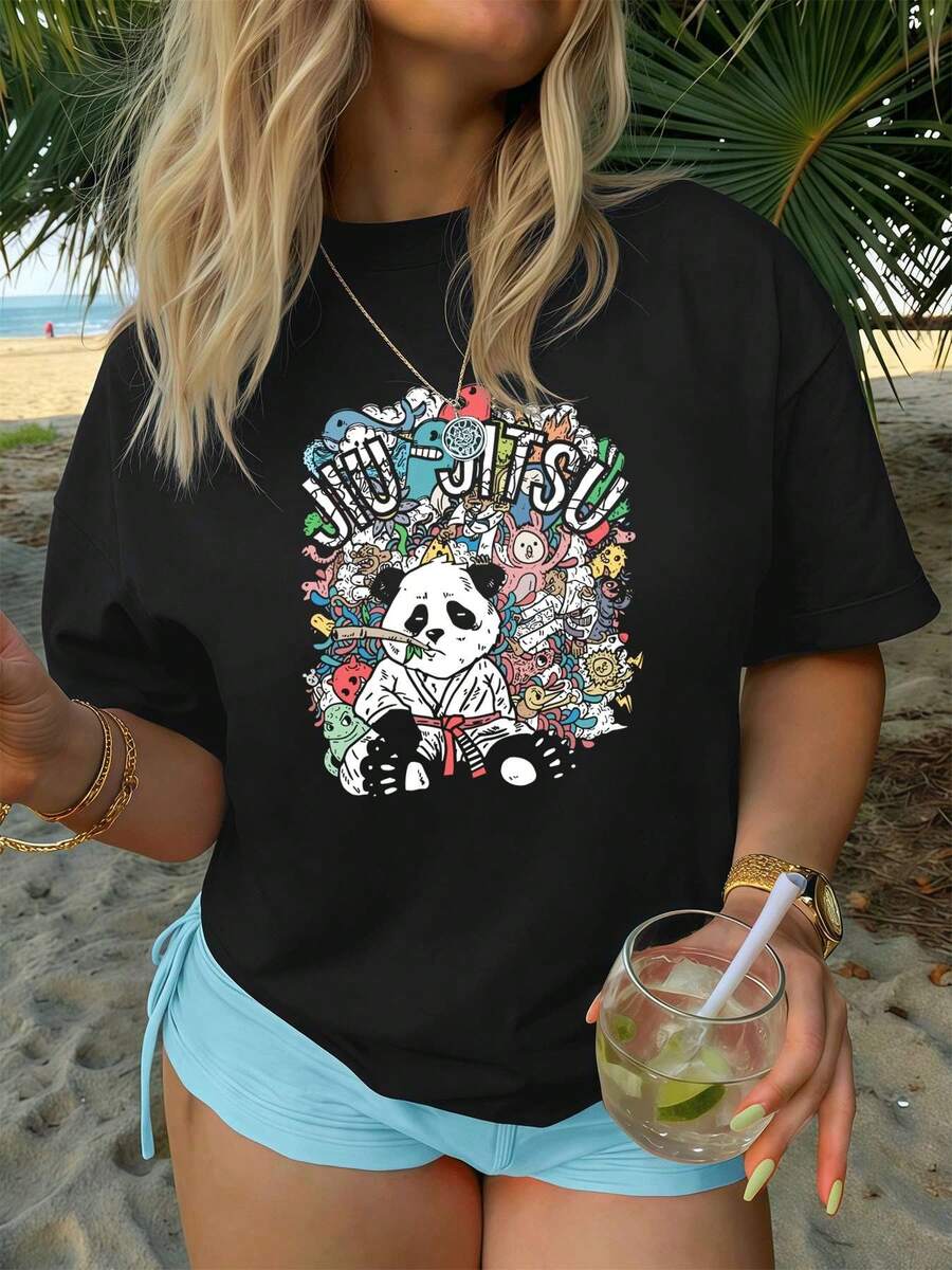 Camisetas de mujer - Negro - Ver 1
