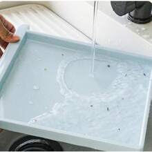 Jaula plegable portátil para pájaros Jaula para pájaros de vista completa de 360° con gancho/tazón de comida/perca bandeja deslizante para una fácil limpieza esencial para viajes y salidas - como en la foto - Ver 5