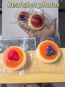 1个草莓蓝莓奶油蛋糕造型的减压玩具,可营造氛围,放松身心,适合作为礼物送给女士、母亲、朋友、女朋友和男朋友。是生日、婚礼、周年纪念日、情人节、感恩节和新年惊喜的理想之选。这款蛋糕造型近乎完美。 - 彩色 - 查看 4