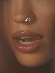 1 chiếc khuyên mũi cao cấp bằng bạc 925 dành cho nữ, sang trọng và tinh tế, nhỏ nhắn và độc đáo. - đơn - Xem 2