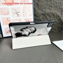 1 Piece Protective Folio Tablet Cases With Pen Holder,Compatible With IPad 10.9/10.2/ Air 5th Gen/Pro11/10th/9.7/Air 2/ (7th Gen)/ (8th Gen)/ Air 4/5/ Pro 11/ 10th Generation 10.9-Inch 2022 Smart Case/ Air 13(M3 2025)/ Air 11(M3 2025)/ Air 11(M3 2025)/ 11(A16 2025), Auto Sleep/Wake Function/Stylish Tablet Accessories - Multicolor - View 6