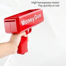 可重复使用的喷枪派对玩具，互动氛围装饰道具，婚礼和活动的完美派对玩具 - 1件 - 查看 4