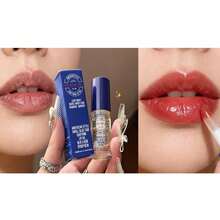 1支4毫升小蓝瓶润唇蜜，玻尿酸保湿性感唇油，淡化唇纹，滋润唇部精华，唇部彩妆液，男女通用唇膏保湿液，去除死皮，舒缓干燥唇部，水润透明，上唇不油腻。深层滋润保湿，快速缓解干燥紧绷。 - 多色 - 查看 9