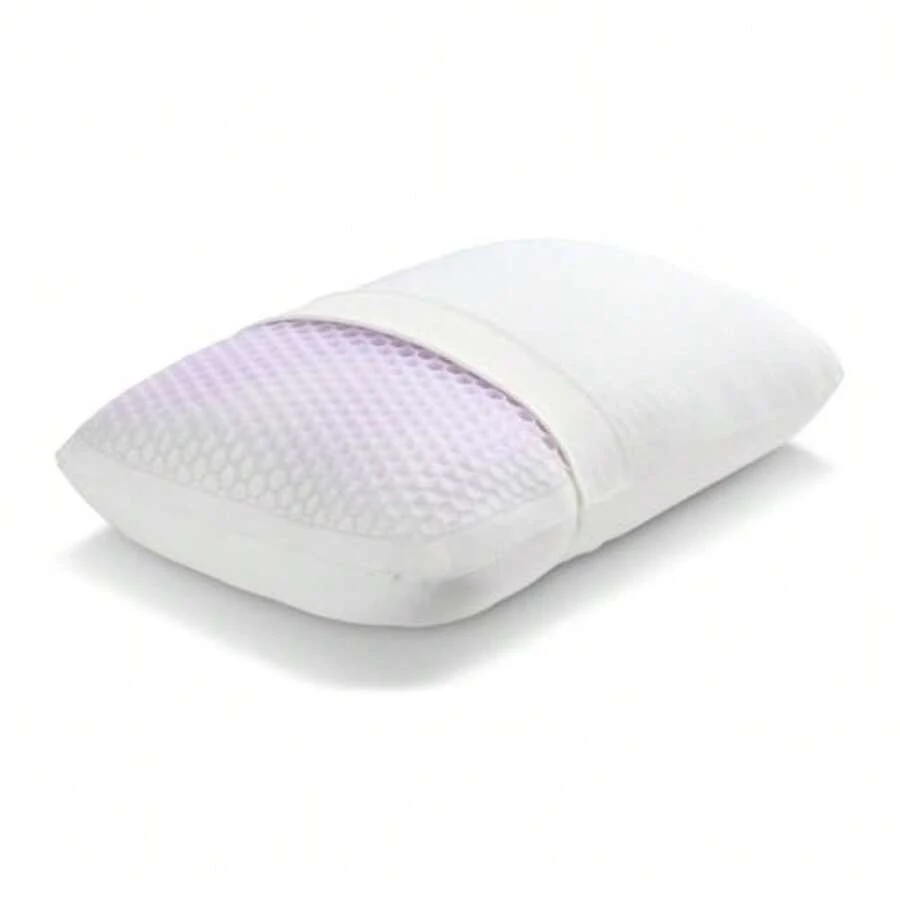 GridCloud Pillow Down-Alternative Pillow GelFlex® Grid For Soft Support And Pressure Relief For Side Sleepers Always-Fluffy Silicone-Coated Fill Breathable Moisture-Wicking Cover - Standard - trắng - Xem 1