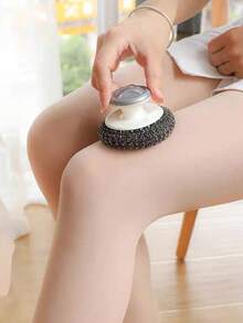 1pc Black Steel Wire Stockings, Thin Fabric, Anti-Snag, Non-Slip, Suitable For Daily Wear, Spring/Autumn/Summer - Multicolor - View 7