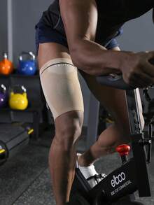 VBOSI 1pc Lightweight Thigh Guard With 3D Knitting Technology - Durable And Breathable For Hiking, Weightlifting And Daily Use - Multicolor - View 6