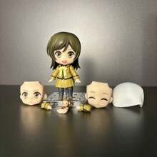 Japanese Anime Q-Version Peach Garden Nanase, Energetic Girl Yurusen, Wong, Frylin, Cute Boxed Clay Doll Figures, Posable Changeable Face Desktop Figurines - Multicolor - View 7