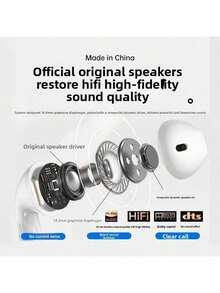 2026 New Air5 Headphones Wireless Earbuds Active Noise Cancelling Sports Earphones Bluetooth Headset With Call Function Compatible With Air Pods 4th Generation Pods 4 Long Battery Life PW3Z - Xem 4