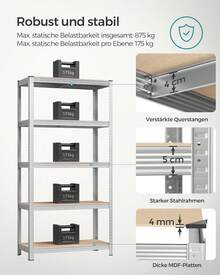 Utility Shelves - Plata - Ver 4