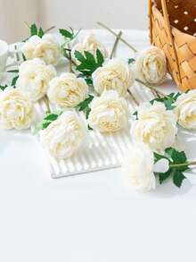 Artificial Flowers - White - View 9