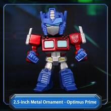 Simba Jada Toys 变形金刚官方授权擎天柱、威震天、擎天圣、大黄蜂 2.5 英寸合金模型展示收藏品 - 彩色 - 查看 6