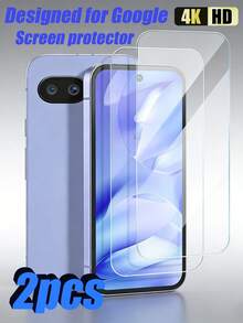 Bộ 2 miếng dán màn hình cường lực chống sốc, độ cứng 9H, không bọt khí, dễ dàng lắp đặt, tương thích với mọi loại ốp lưng bảo vệ, chống trầy xước, chống nước, chống bám vân tay, chống rơi vỡ, dễ mang theo. Dành cho Pixel 3/Pixel 4/Pixel 5/Pixel 6/Pixel 7/Pixel 8/Pixel 9/Pixel 10/Pixel 10 Pro XL/Pixel 10 Pro Series. Quà tặng Phục Sinh, Mùa Xuân, Sinh Nhật. - Trong sáng - Xem 25
