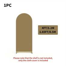 1pc Spandex Arch Decor Backdrop Cloth, Wedding Arch Drape Cover, Party Banner, Fits Arch Frame, Double-Sided Elastic Canopy Backdrop For Wedding, Birthday Party, Garden, Outdoor Ceremony - Multicolor - View 55