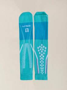 1/6 Pairs Anti-Slip Shock Absorbing Sweat-Wicking Running, Jumping Rope, Fitness Knee Pads - Multicolor - View 14