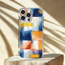 Funda para Teléfono: Arte Abstracto, Funda Rígida de Lujo con Recubrimiento Plateado, Funda para iPhone 17/16/15/14/13/12/11 Pro Max/Plus/Air/Pro/Mini y XR/7/8, Anti-Huellas, Diseño Elegante, Opción de Regalo para Ella/Él/Mujeres/Hombres - Plateado - Ver 7