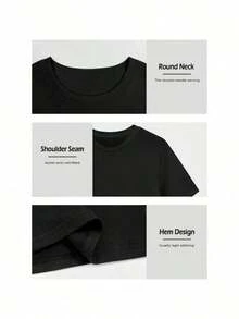 Damen T-Shirts - Schwarz - Übersicht 5