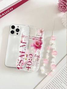花朵图案奶油色波浪边彩绘保护壳,带链条,兼容 14、14 Pro、14 Pro Max、13、13 Pro、13 Pro Max、11、11 Pro Max、12、12 Pro、12 Pro Max、XR、XS、15、15 Pro、15 Pro Max、16、16 Pro、16 Pro Max、17、17 Pro、17 Air、17 Pro Max,以及 Galaxy S24、A04、A12、A13、A14、A23、A24、A32、A33、A51、A52、A53、A54、A72、S20 FE、9、9A - 彩色 - 查看 5