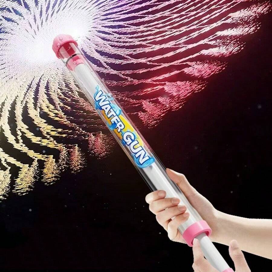 1pc/Set Firework Spray Water Device, Pull-Out Large Capacity Water Sprayer, Splash Festival Floating Photography Prop With Strong Atmosphere - Sprinklers - View 1