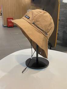 1顶夏季透气遮阳钓鱼帽，防水速干防晒护颈帽，男女通用，适合露营徒步 - A - 查看 4