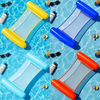 1/3 ชิ้น เก้าอี้ลอยน้ำเป่าลม, เตียงเปลญวนพับได้, ของเล่นทางน้ำสำหรับผู้ใหญ่