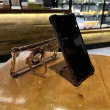 S26Ultra Magnetic Shock-Proof Phone Case With Airbag Protection, Applicable To S Series Phones S25, S23FE, S22 And 17, 16, 15, 14, 13, 12, 11 - Black - View 11