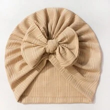1 pieza Sombrero de niña pequeña, Sombrero con lazo, Vestido de primavera para niña pequeña, Sombrero delgado, Sombrero suave, decoración para celebración de aniversario y días festivos, Conjunto de primavera para niña pequeña, Sombrero con lazo, disponible en múltiples colores, adecuado tanto para el hogar como para salir - Multicolor - Ver 10