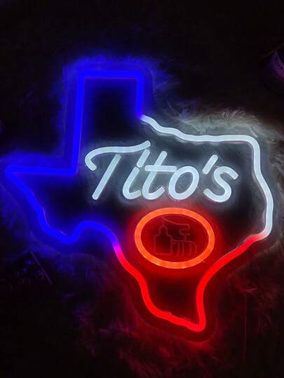 1PC Beer LED Neon Sign Wall Hanging Decor, Dimmable Switch, USB Powered, Ideal For Bar, Party, Night Club, Man Cave, Hotel Bar, Bedroom, Room & Western Cowboy Bar Decoration, Perfect Birthday & Festival Gift