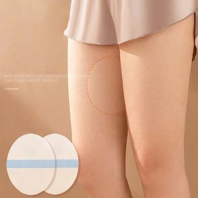 Disposable Non-Woven Fabric Thigh Anti-Friction Patches, Suitable For Plus Sizes, Soft And Breathable Anti-Friction Thigh Protectors, Anti-Friction Strips, Sweatproof And Invisible, Unisex, Ultra-Thin Thigh Protectors, Suitable For Outdoor Activities, Travel, Running, Hiking, Fitness And Everyday Wear, Lightweight And Comfortable Thigh Anti-Friction Patches, Skin-Friendly And Easy To Apply, Perfect For Matching With Skirts, Shorts And Dresses.
