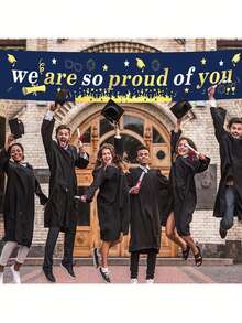2pcs/1pc Tassel Graduation Cap Gown Set, Suitable For Students Graduation Season, Graduation Party, For Men And Women,Essential For Graduation Party - Multicolor - View 3