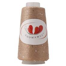 New Sequined Metallic Yarn Knitting Crochet Hand-Woven Wire Multicolor DIY Handmade Gift Wrapping Rope Sewing Accessories - A - View 13