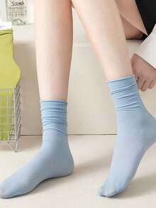 2020年1月10日 女士轻薄透明袜，透气过膝袜，适合炎热天气，发货时不含纸板 - 彩色 - 查看 6