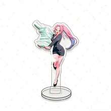 1 pieza Soporte acrílico de 5.9 pulgadas para personaje de animación en forma irregular 2D, adorno decorativo, regalo de cumpleaños, regalo de Halloween, serie de regalos de Navidad - Multicolor - Ver 10