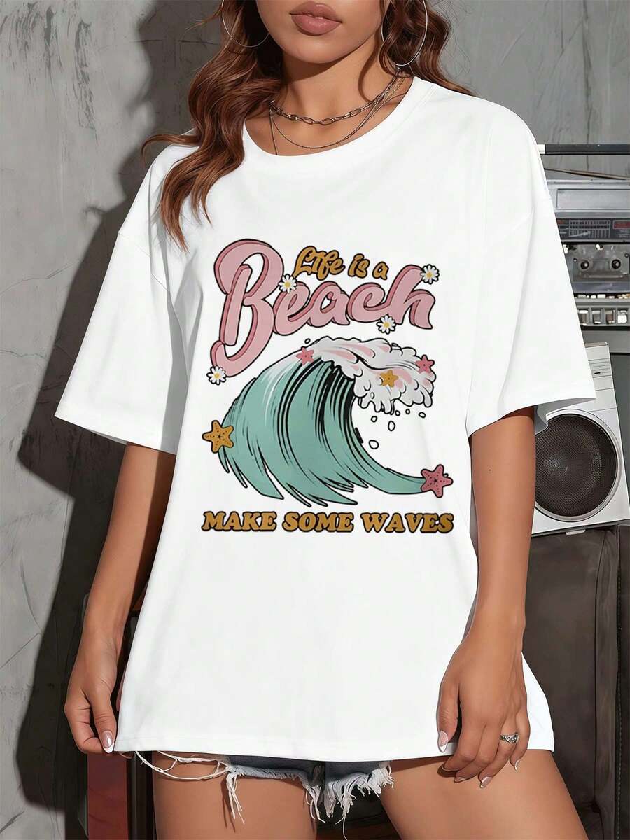 Women T-Shirts - White - View 1
