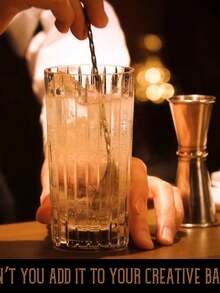 【调酒师配件】不锈钢调酒工具套装，包括长柄搅拌勺、鸡尾酒勺和威士忌醒酒器。是酒吧或厨房的完美配件。 - 彩色 - 查看 3
